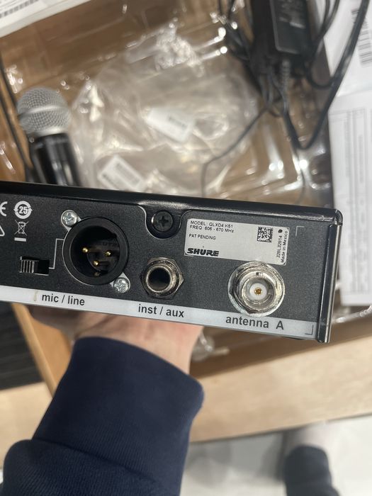 Microfon shure qlxd4 k51 Beta 58A