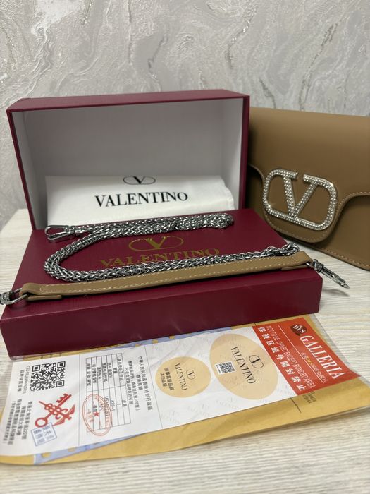 коричневая сумка Valentino Caravan новая