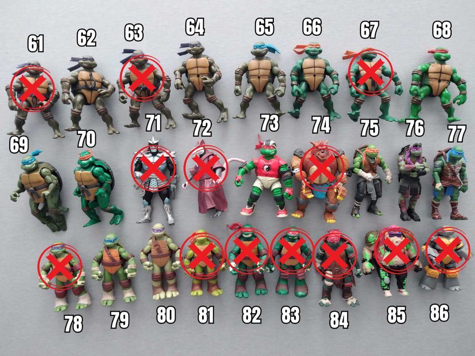 Екшън Фигурки Teenage Mutant Ninja Turtles TMNT Костенурките Нинджа