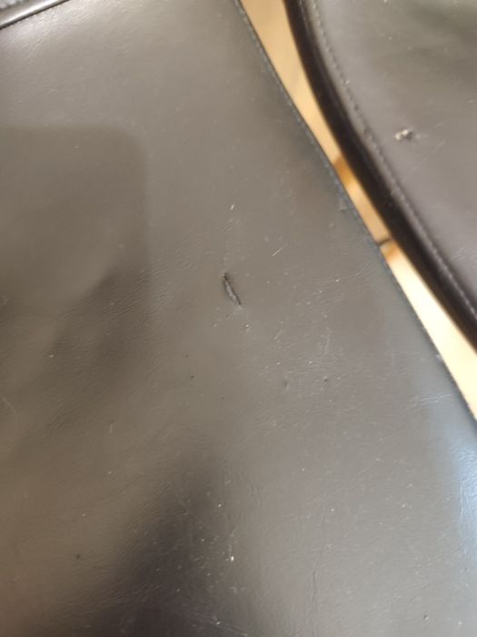 Бар столове черна кожа