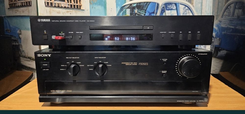 Esprite arta - amplificator statie Sony TA F 505 ES