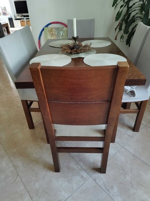 Трапезни столове масив 6бр