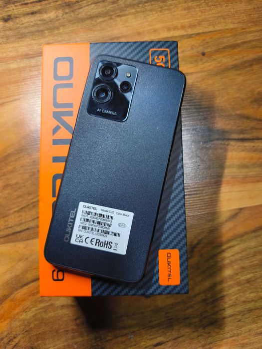 Смартфон OUKITEL C32 с 128GB памет и 16GB RAM, проверен