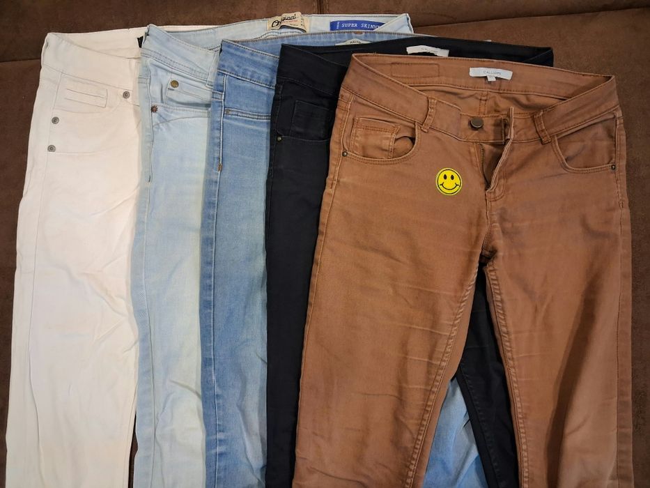 Лот дамски/младежки дънки 5 бр за 10 Евро