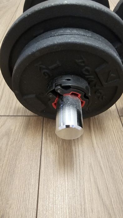2 Gantere Reglabile Domyos- 10 kg fiecare