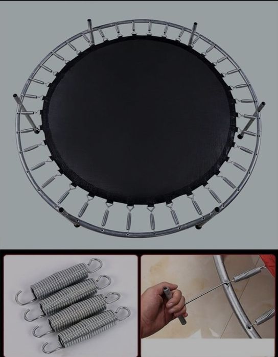 Батуты для детей с защитной. Доставка бесплат
сеткой в помещении, 1.4