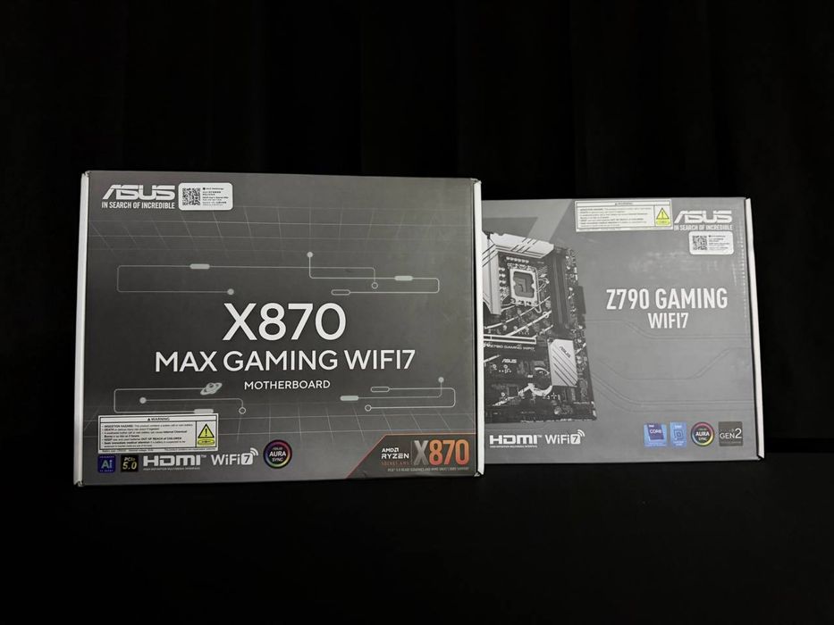 Asus X870 Max Gaming WiFi7 | Asus Z790 Gaming WiFi7
