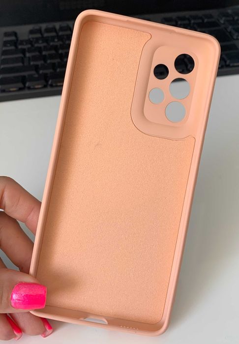 Husa din silicon cu microfibra pt Samsung Galaxy A33 5G