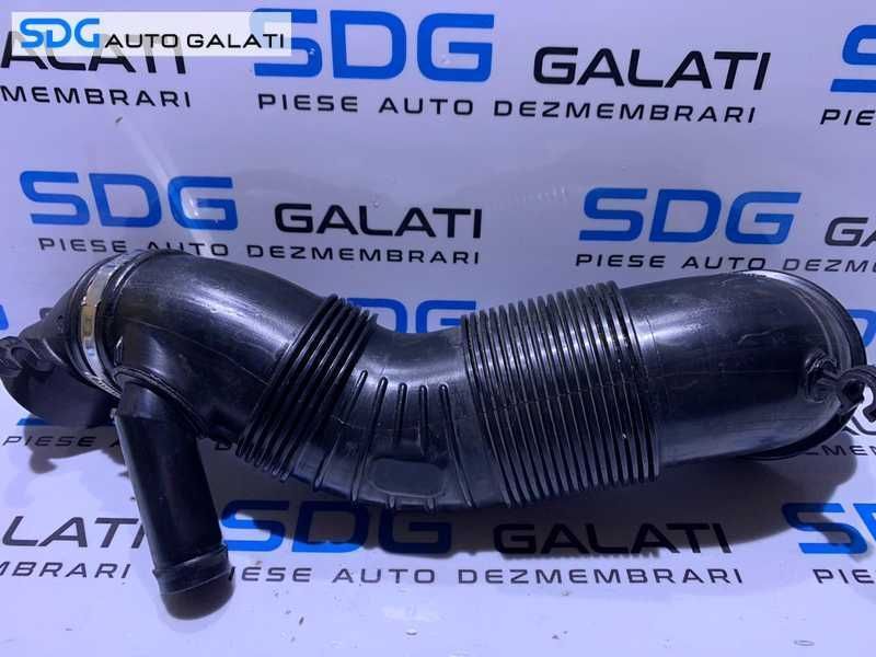 Tub Tubulatura Furtun Conducta Admisie Aer Turbo Turbina Turbosuflanta Audi A3 8P 2.0 TDI CBAA CBAB CBBB 2008 - 2013 Cod 5N0129656B 5N0129656 5N0129654 5N0129635 [D0645]