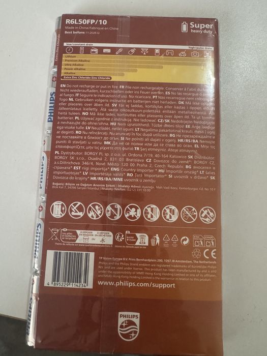 Baterii Philips AA si AAA