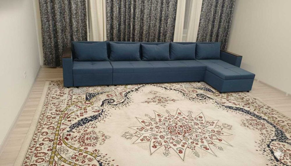 Угловой диван 3,5 метра (раскладной, еврокнижка) / Мягкая мебель новый