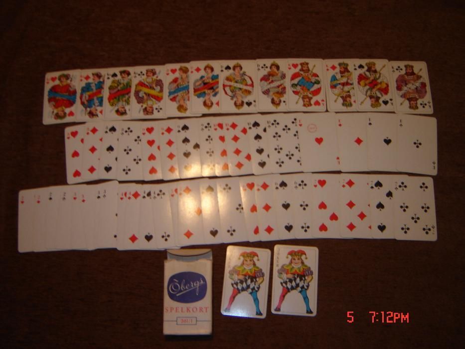 carti de joc anul 1978 din DDR