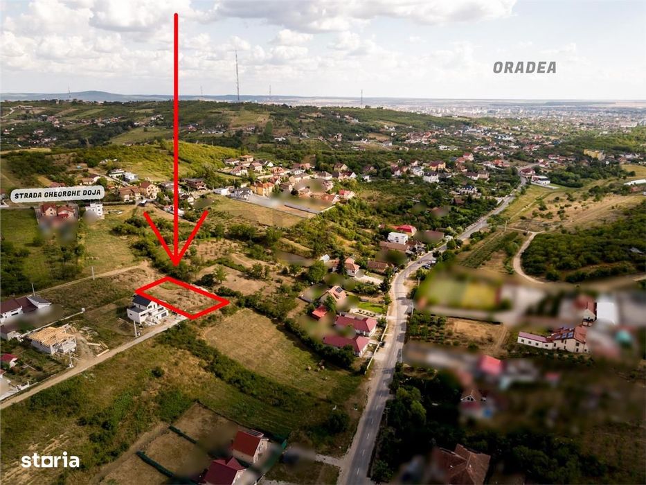 RECO Teren intravilan 831 mp Saldabagiu de Munte
