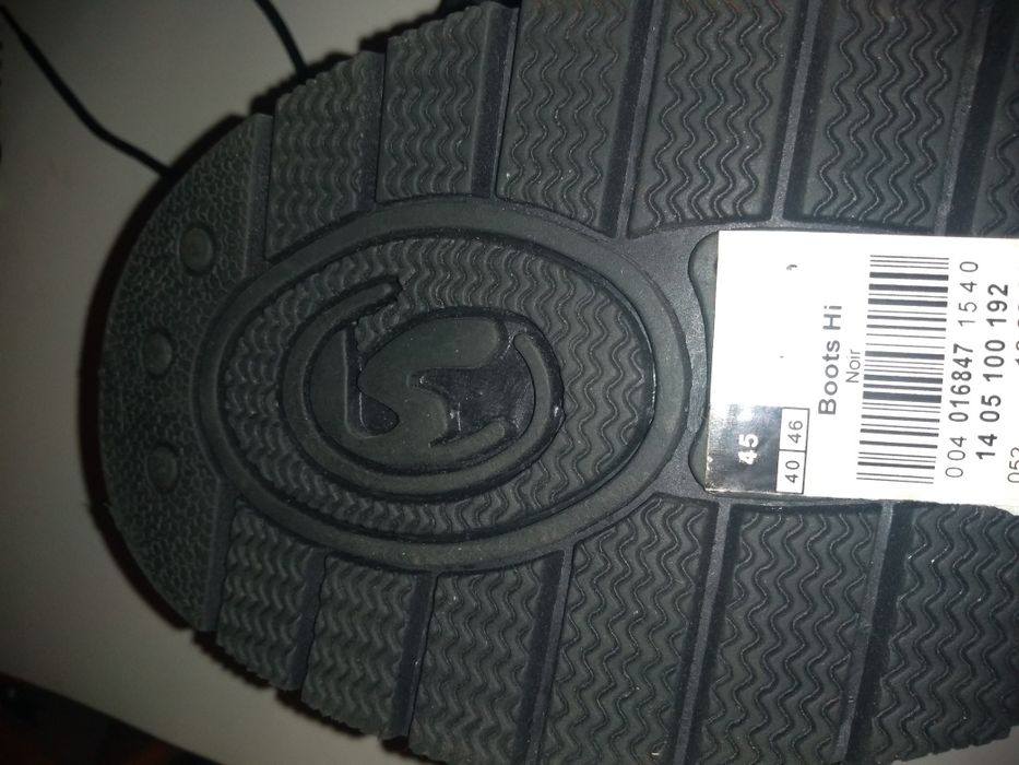 НОВИ спортни боти NEW LANDER естествена кожа топла подплата н.44.5 -45