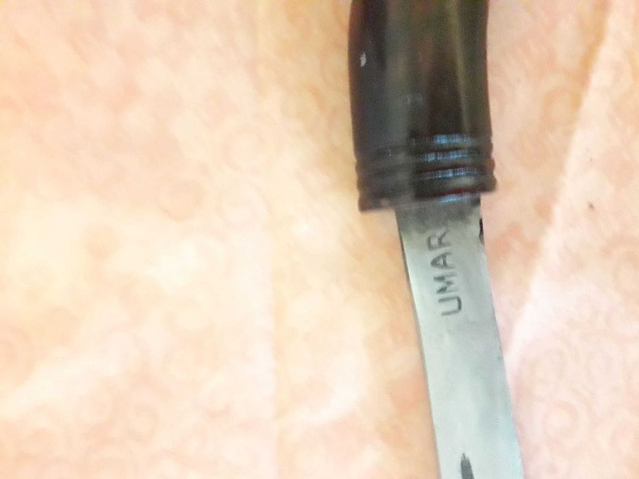 Sabie cu maner si teaca