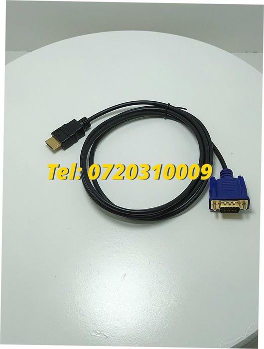 Cablu Monitor Hdmivga 18m Negru