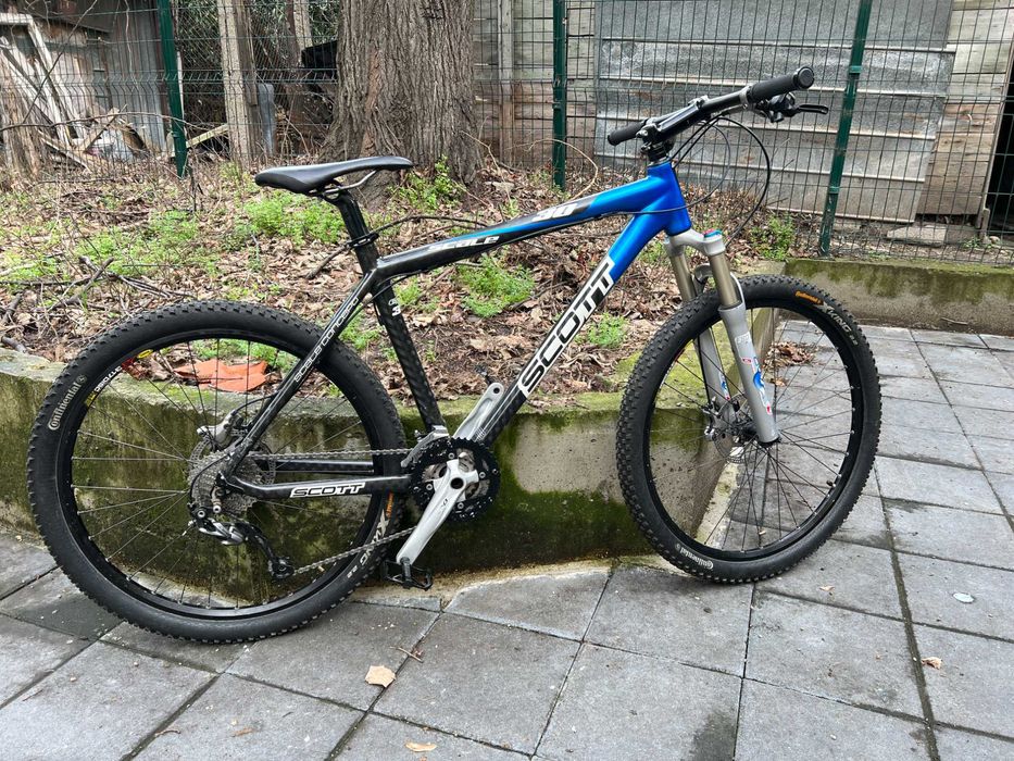 Карбонов Scott Scale 30 – 26",FOX въздушна, Shimano LX, Mavic, 10.5 кг