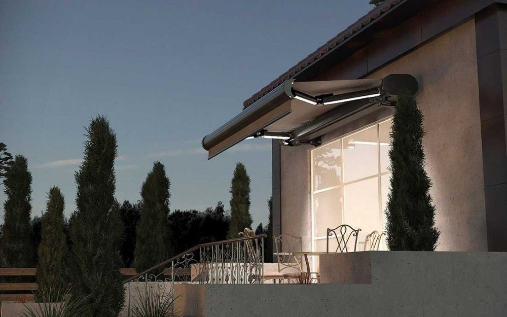 Kassetli Markiza. Tent. Soyabonlar. Naves