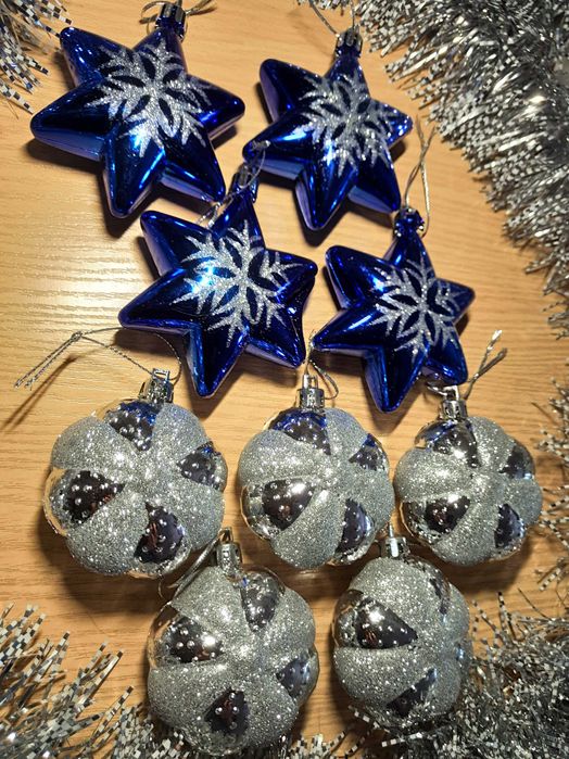 Елочные игрушки. Звездочки.