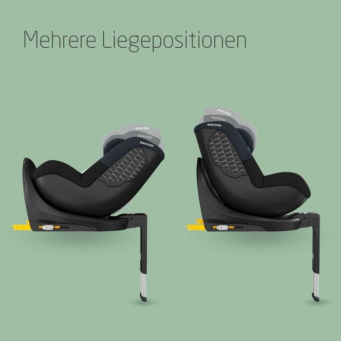 Ново Детско Бебешко Столче за Кола, 0м-4г, Mica 360 S, 8551104110, Tonal Black, 2 години Гаранция
