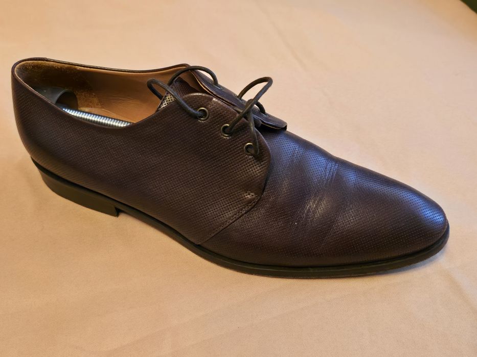 Pantofii eleganți din piele maro
