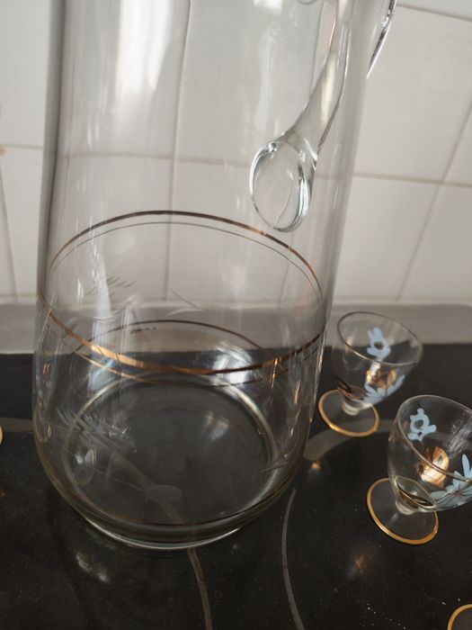 Сервиз кристални чаши