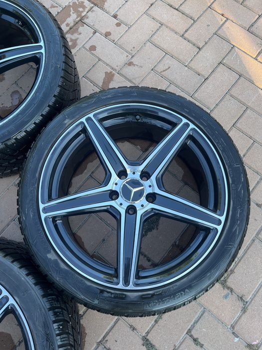 Jante 5x112 R19 Mercedes A/C/E/S/Clk/Cls/Cla /AudiA4/A5/A6/Vw ,Anvelope 245/40/19 ,Senzori presiune roti