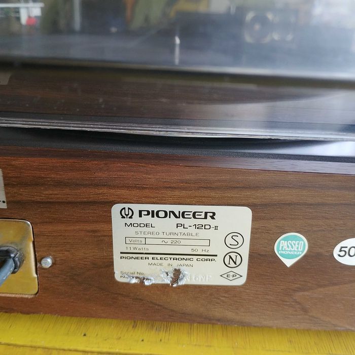 Pioneer PL-12D грамофон