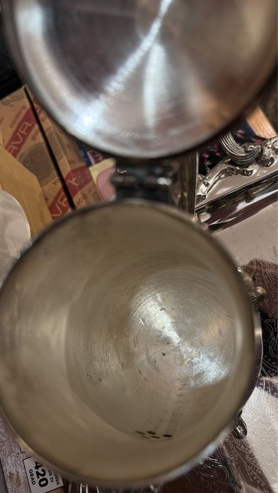 Сервиз (набор) кофейный мельхиоровый