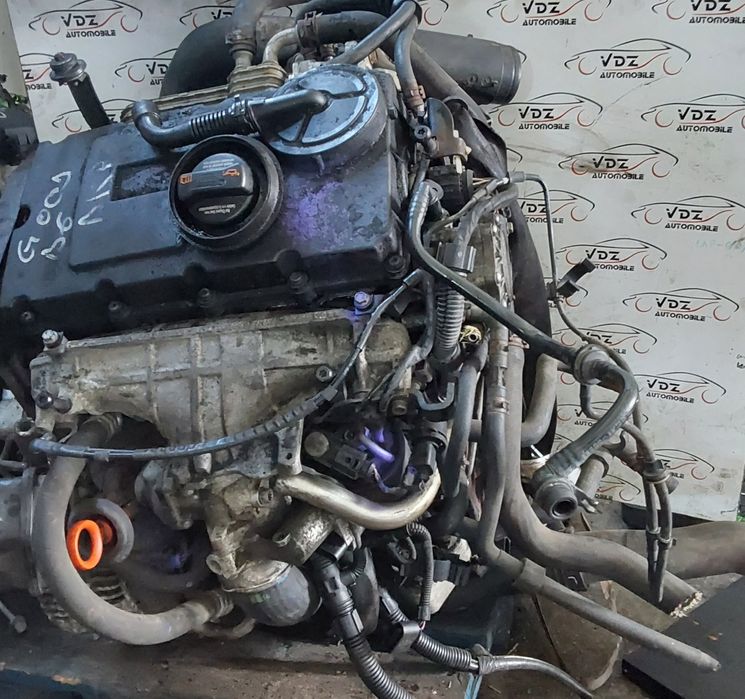 Motor complet fara anexe VW Passat B6 2.0 TDI 2007 cod motor BKP
