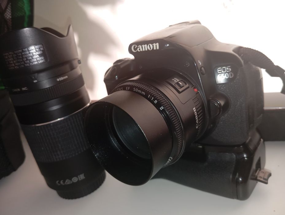 Canon 650D в комплекте