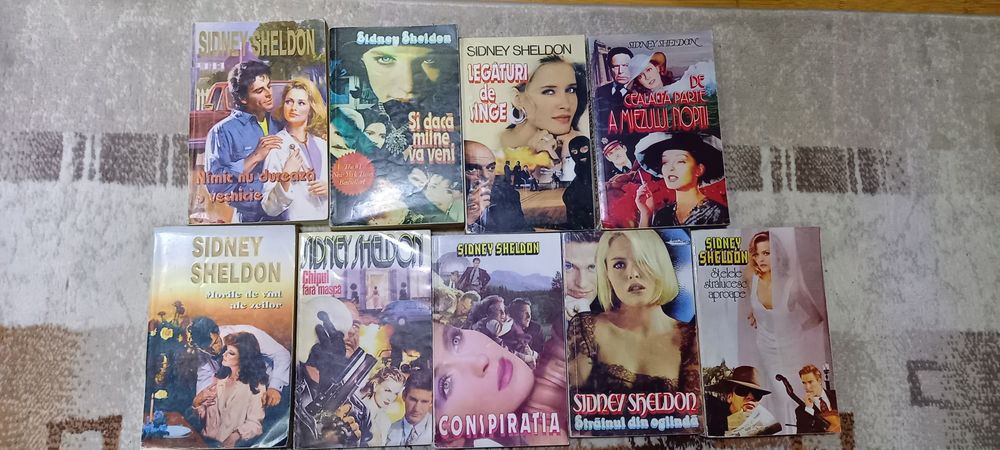 Colectie carti Sidney Sheldon