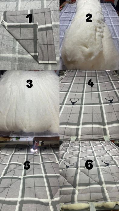 Пошив/реставрация одеал и матрасов