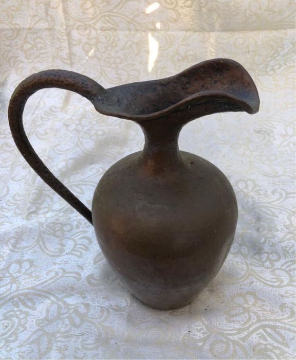 Obiect de decor din cupru vintage