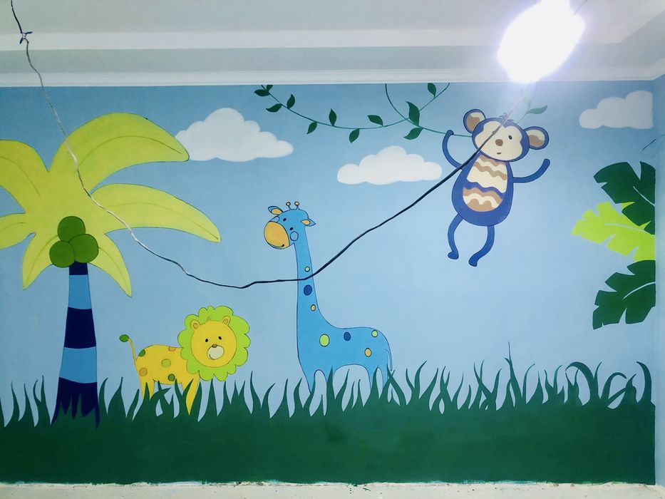 Devorlarga Rasm chizamiz