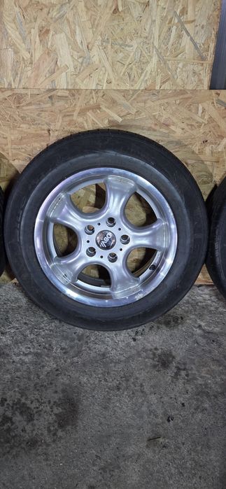 DBV Джанти със летни гуми  195/65/15  7J×15  ET38. 5×112 DOT2017