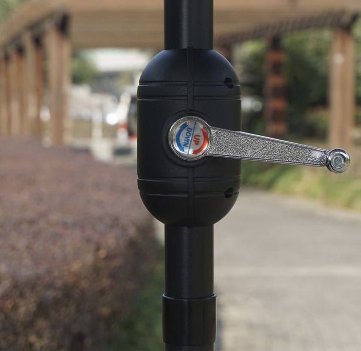 Чадър градински 2,7м с манивела