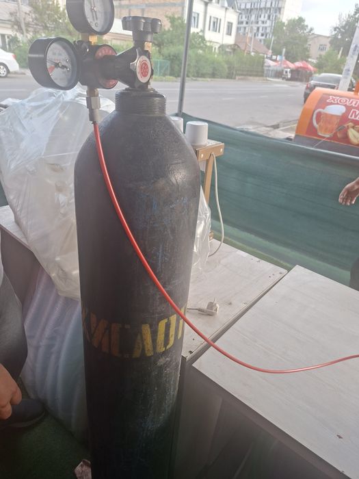 Gaz vada aparat. Gaz balonlari bilan tayyor biznes