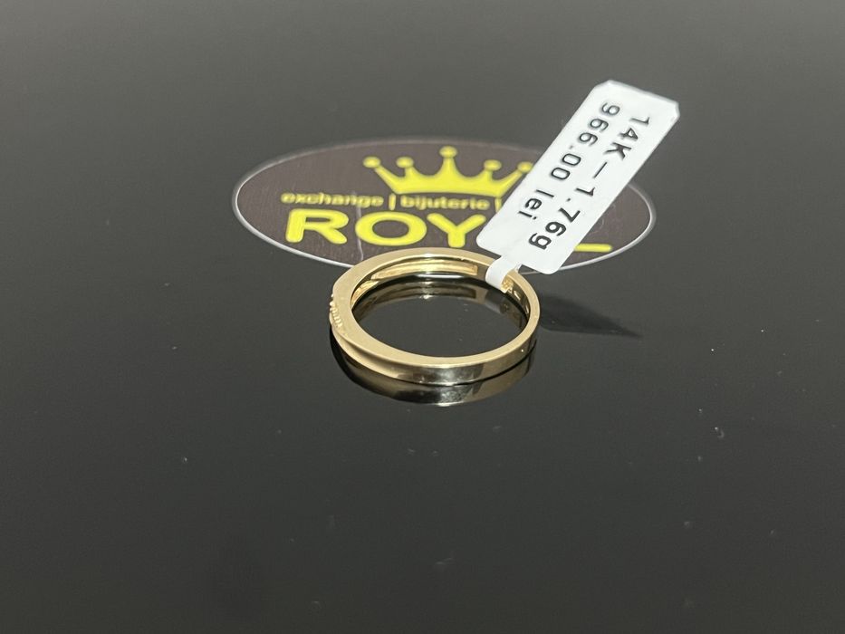 Bijuteria Royal CB : Inel dama aur 14K 585  1,76 grame