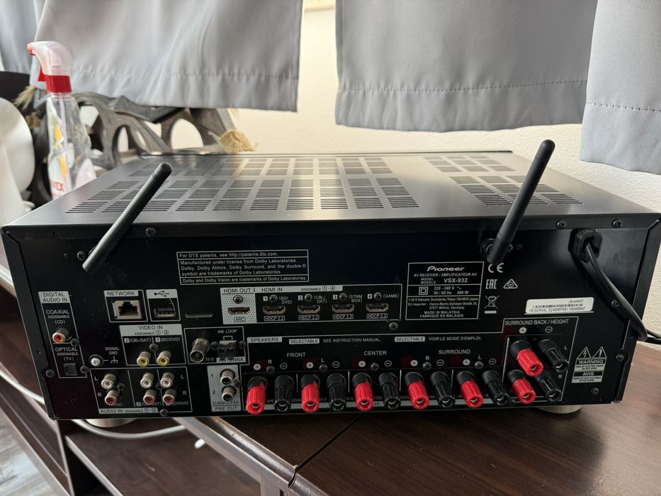 Sistem audio 5.1 complet Magnat + Jamo + Pioneer VSX-932 + telecomandă