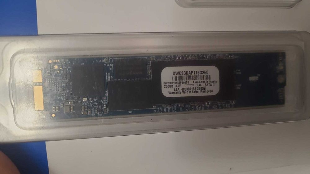 SSD OWC Aura Pro 250 GB Macbook SATA III , sigilat , nou