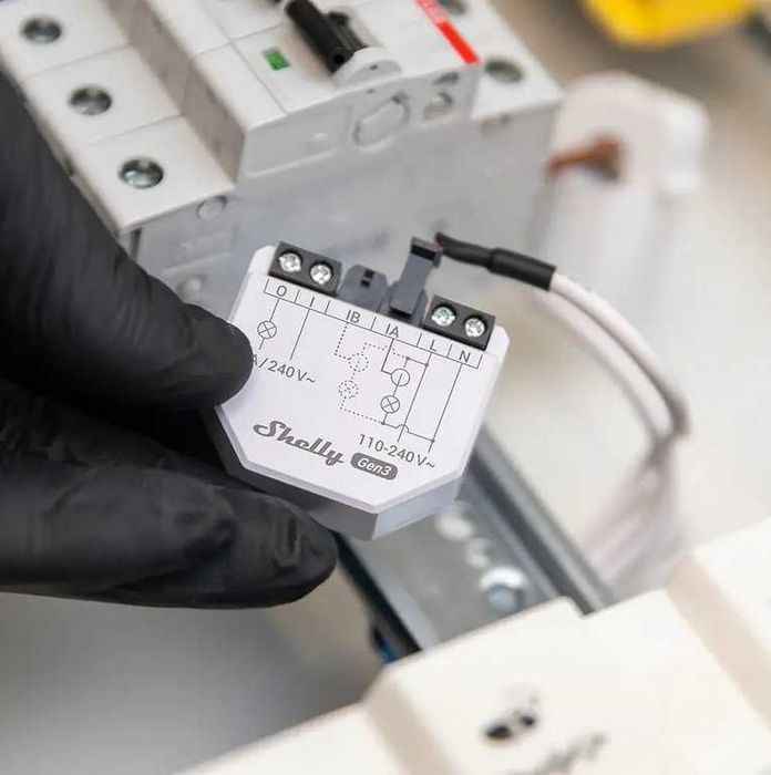 Shelly EM GEN3 Contor de energie monofazat cu 2 canale + clamp