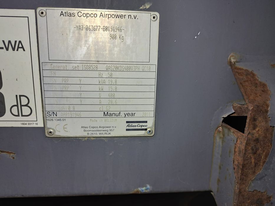 Generator atlas  motor kubota