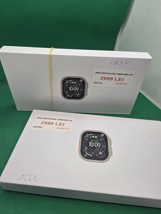 Apple Watch Ultra 3 49MM Lte si Gps• Nou•Amanet Lazar Crangasi •43676,7