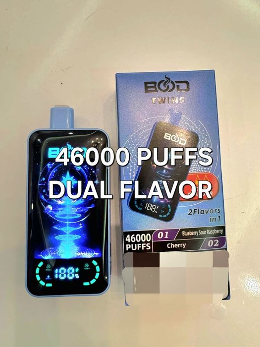 Vape BOOD Twins 46000 Pufuri Dual Flavor