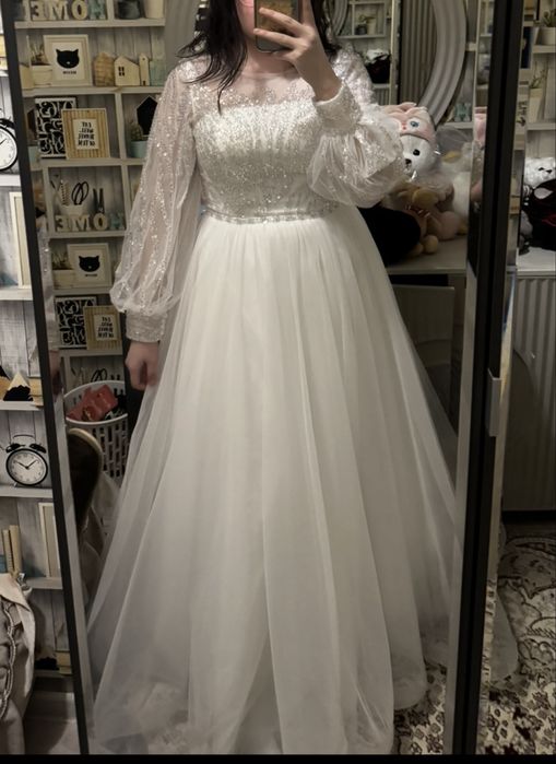 Платье свадебное белое