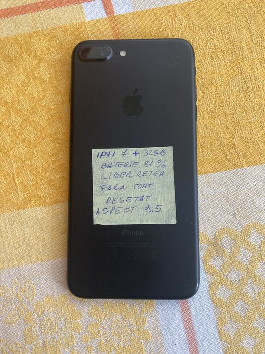Iphon 7 plus impecabil. Original.