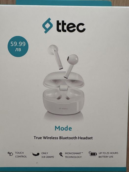 Безжични слушалки ttec