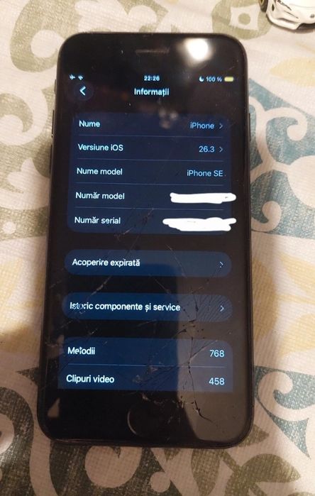 iPhone SE 2020 , perfect funcțional, pret negociabil