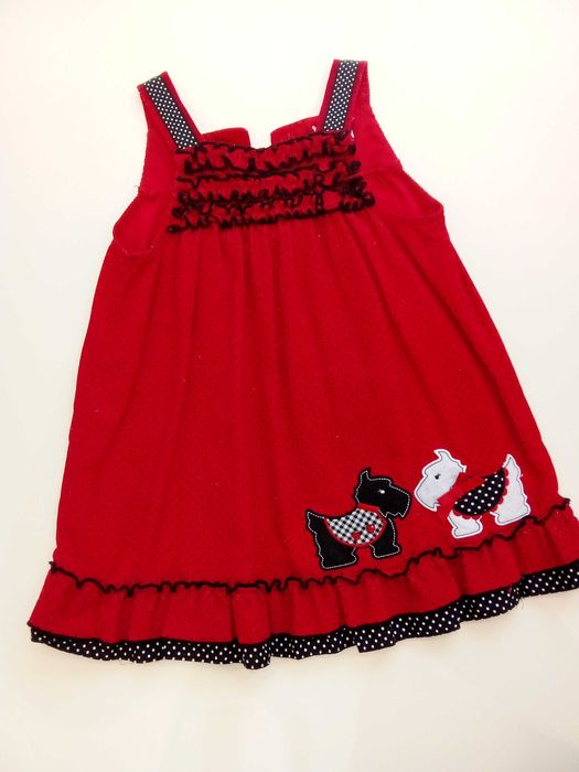 Коледна рокля и блуза за момиче 2-4 г.-18 лв.